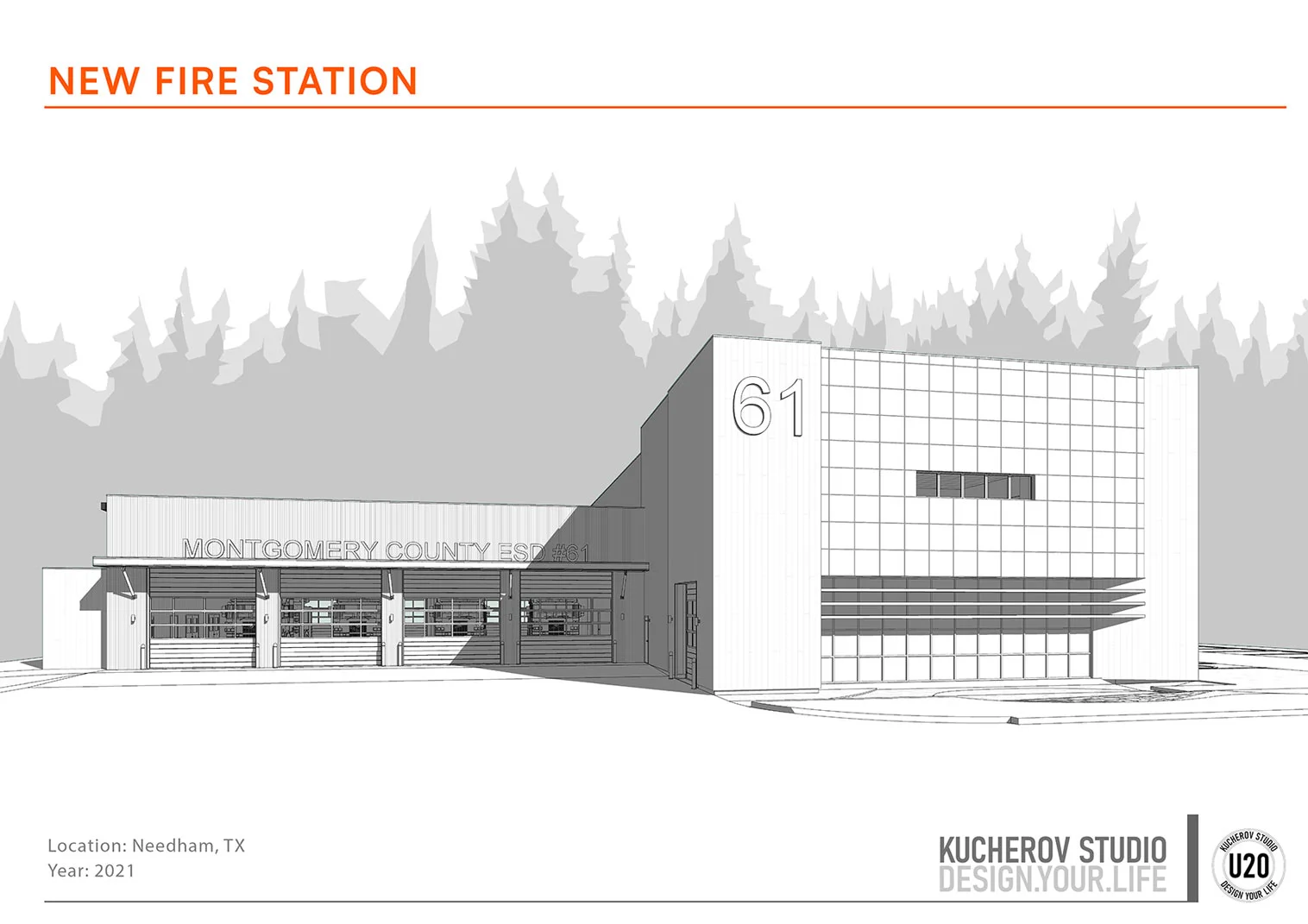 Needham fire station