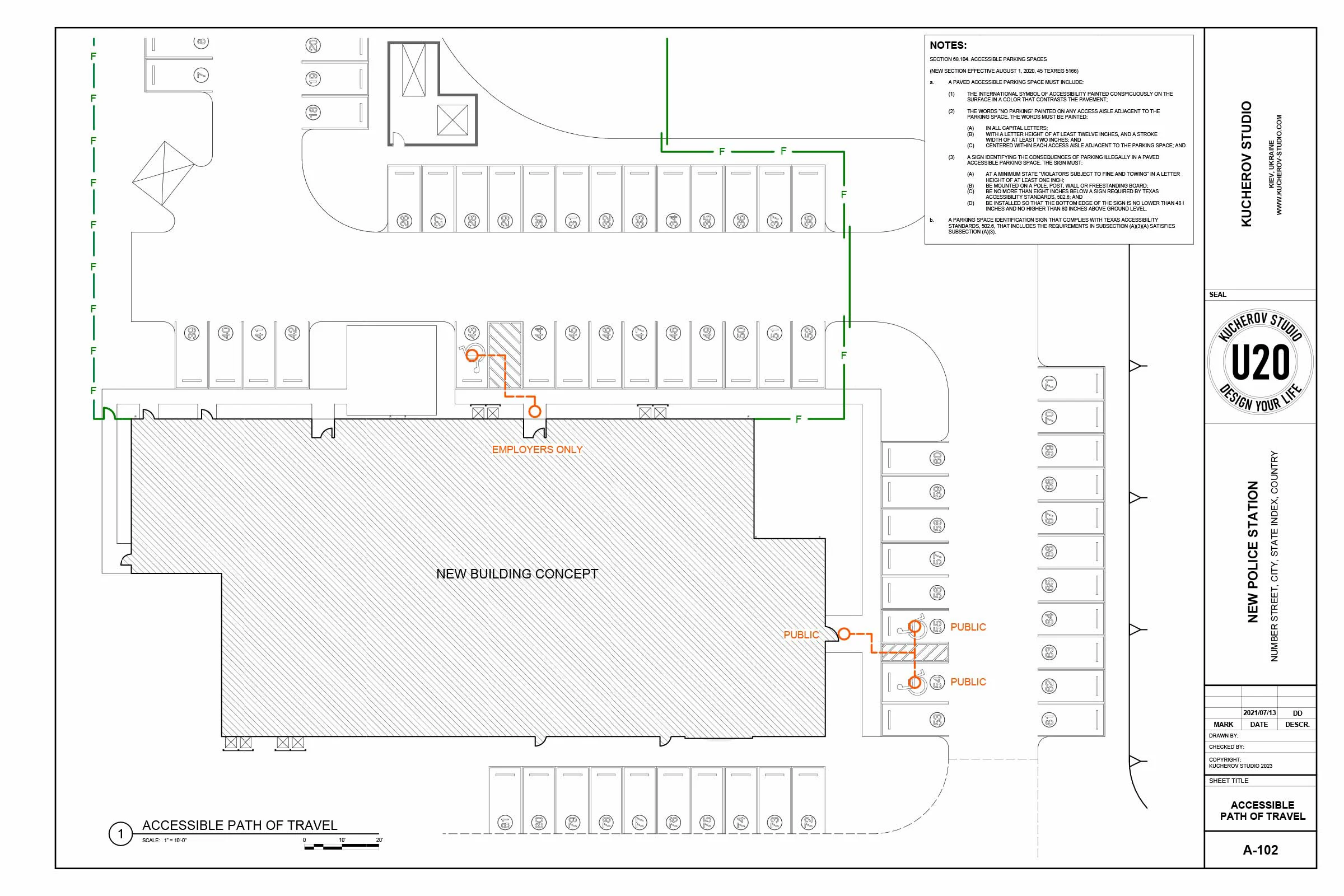 Building construction drawings - View 26