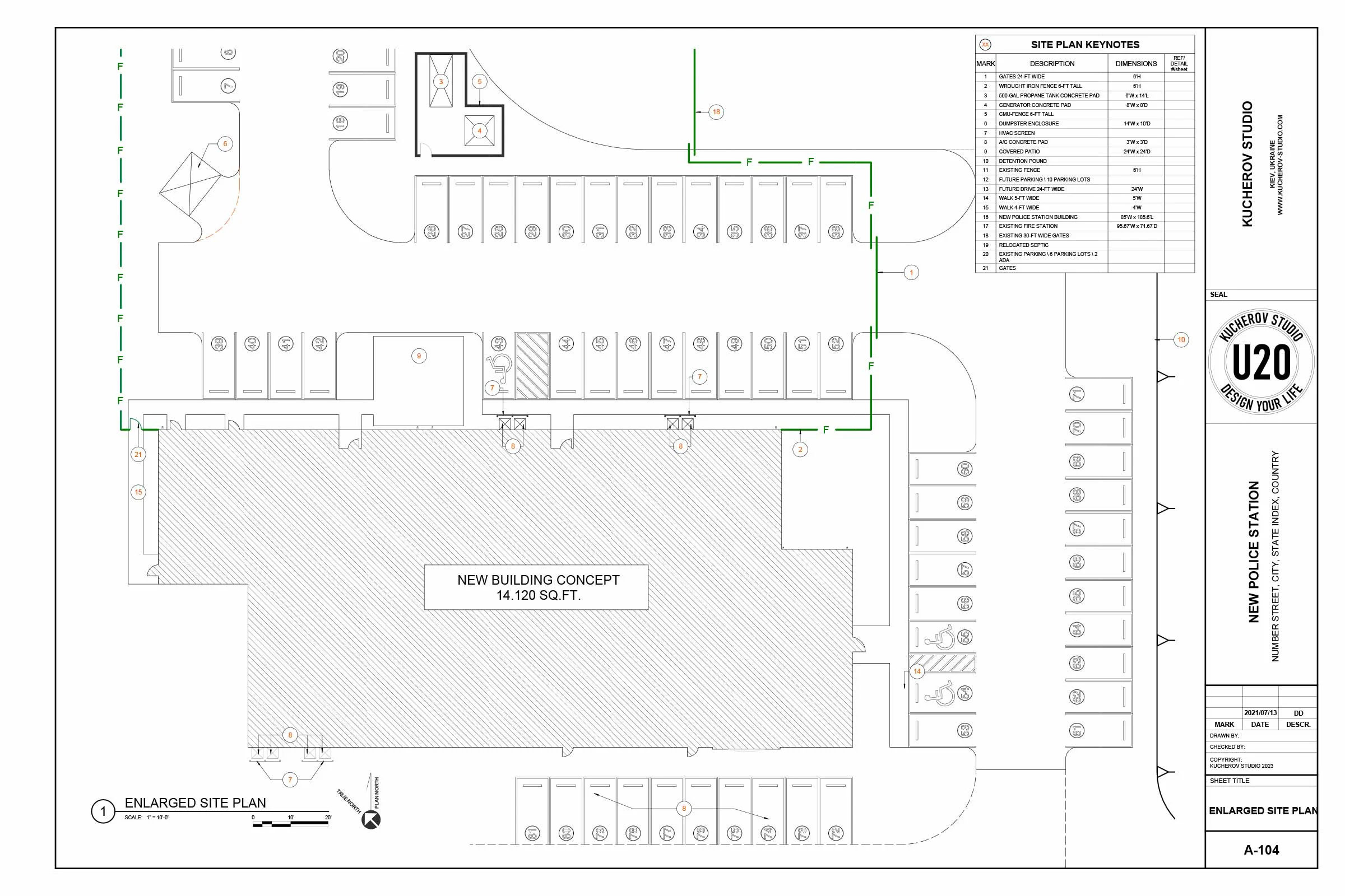Building construction drawings - View 28