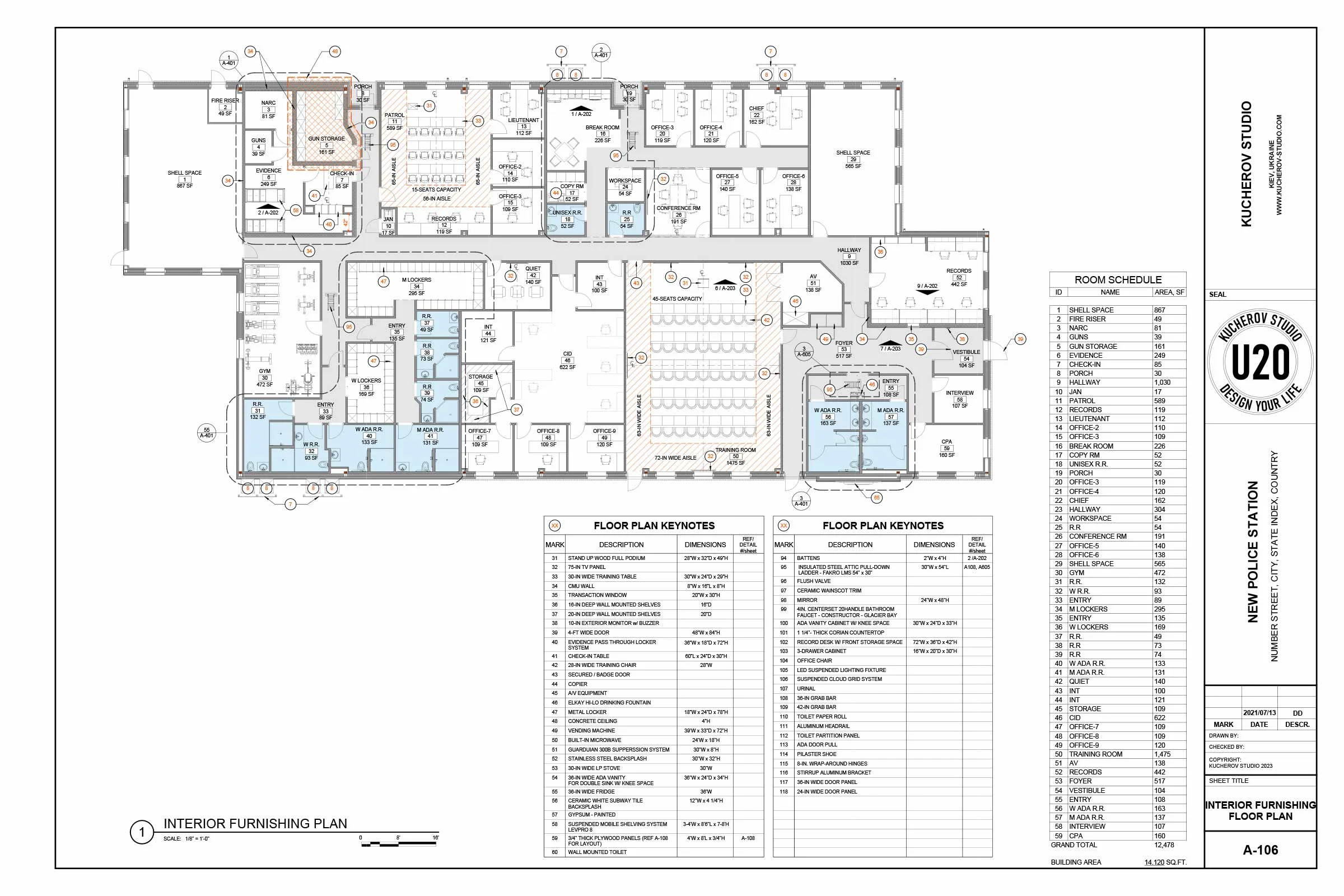 Building construction drawings - View 30