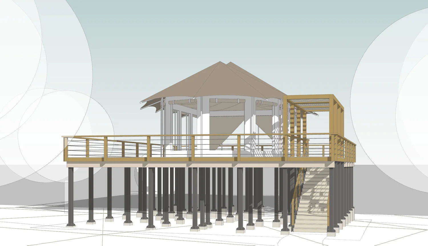 Tree house height park - View 5