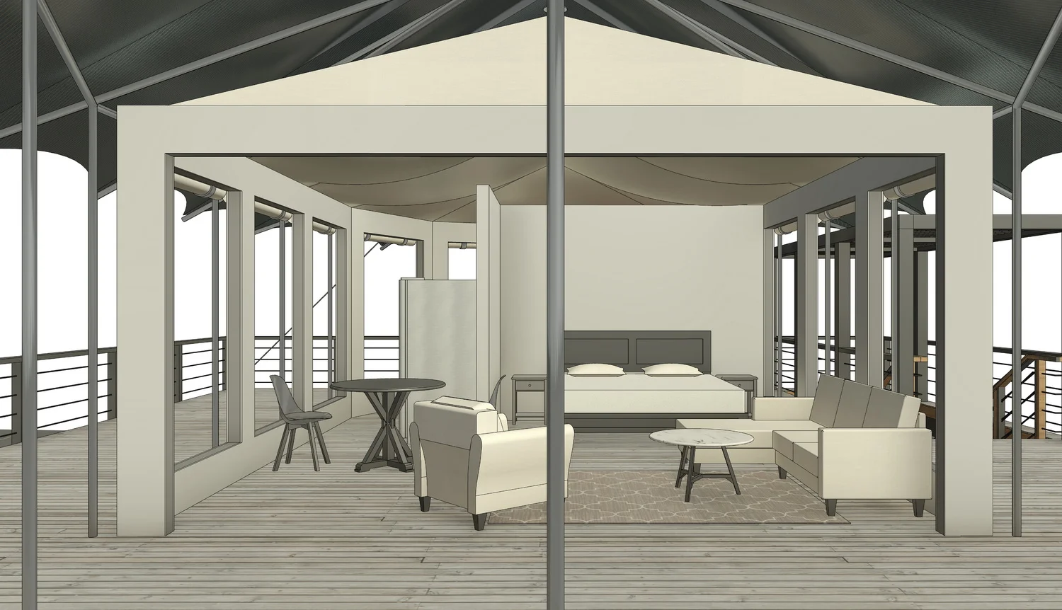 Tree house height park - View 6